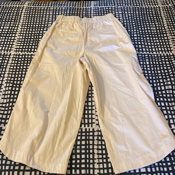 Anthropologie X Mare Mare Curved Petal Hem Chino Pants Size Medium - Picture 9 of 13